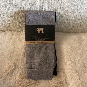Frye Bamboo Blend Boot Socks - Heather Gray & Black (2 Pairs)
